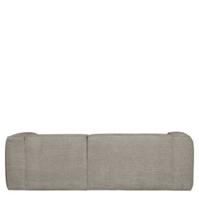 Ecksofa Anzaroty in Beigegrau aus meliertem Webstoff – Ansicht 6