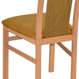 Stühle Esszimmer Romtada in Buchefarben und Ocker Gelb (2er Set) – Ansicht 5