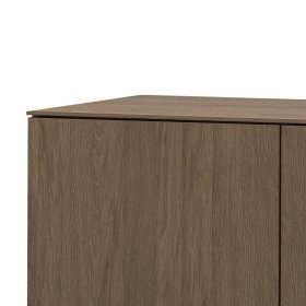 Wohnzimmerkommode Anuta in modernem Design mit Drehtüren – Ansicht 5