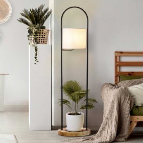 Ausgefallene Stehleuchte Zoika 153 cm hoch in modernem Design – Ansicht 1