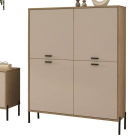 Wohnwand Zimena in modernem Design 40 cm tief (dreiteilig) – Ansicht 4