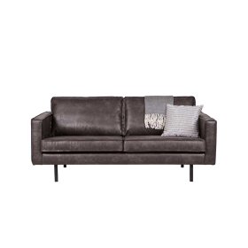 Loungesofa Brunca in Schwarz modern – Ansicht 3
