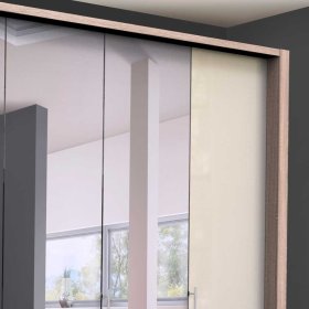 Moderner Schlafzimmerschrank Codumenta 3 türig mit Spiegel – Ansicht 5