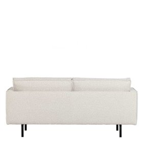 Sofa Vanillin mit zwei Sitzplätzen aus Boucle Stoff – Ansicht 3