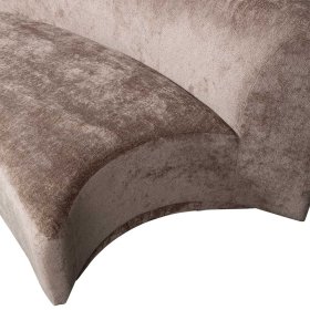 Sofa Vasteca mit zwei Sitzplätzen aus Chenillegewebe – Ansicht 5