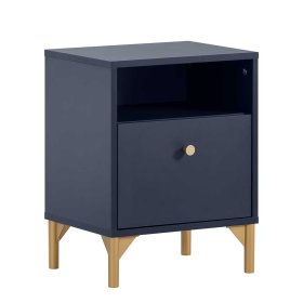 Schlafzimmerset Estren in modernem Design mit Metallgriffen (sechsteilig) – Ansicht 8