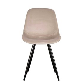 Esszimmerstuhl Flemingo aus Samt im Skandi Design (2er Set) – Ansicht 2