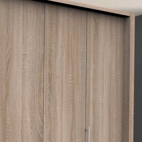 Übergröße Schlafzimmerschrank Gehvonda in Eiche Sägerau mit Falttüren – Ansicht 5