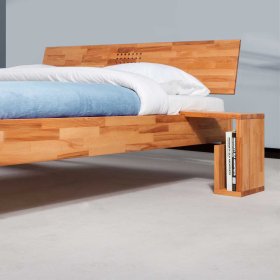 Bett Pazionan aus Kernbuche Massivholz – Ansicht 4