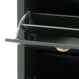 Landhaus Schuhkipper Clujia in Dunkelgrün 80 cm breit – Ansicht 8
