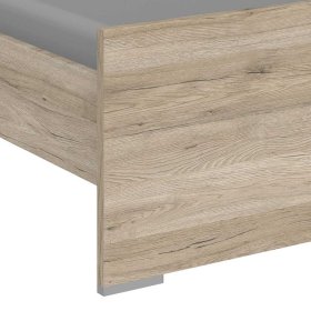 Jugendbett Elise in Eiche San Remo und Weiß Made in Germany – Ansicht 5