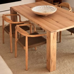 Moderner Esszimmer Tisch Elani in Eichefarben 160 cm breit – Ansicht 6