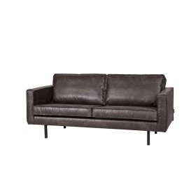 Loungesofa Brunca in Schwarz modern – Ansicht 4