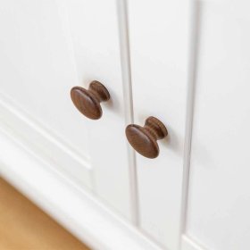Flurkommode Jeanys im Landhausstil mit Holzgriffen – Ansicht 3