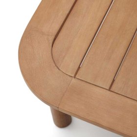Outdoor Couchtisch Carmel aus Eukalyptusholz 140 cm breit – Ansicht 5