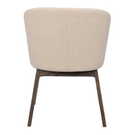 Armlehner Later im Skandi Design in Beige und Braun (2er Set) – Ansicht 6