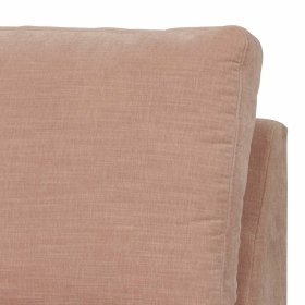 Moderne Modulsofa Element Couch Oktamian in Rosa Einsitzer – Ansicht 8