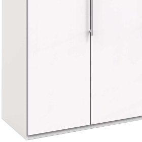 3 türiger Kleiderschrank Emiliano in Weiß Made in Germany – Ansicht 4