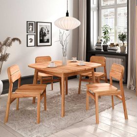 Tisch Esszimmer Korres in Kernbuchefarben geölt – Ansicht 6
