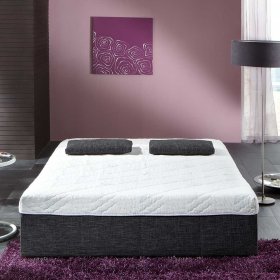 2er Schlafsofa Fiorenca in Schwarzgrau mit Faltmechanik – Ansicht 3