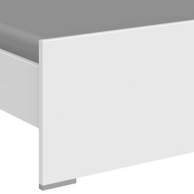 Singlebett Thorau in Dunkelgrau und Weiß Made in Germany – Ansicht 6