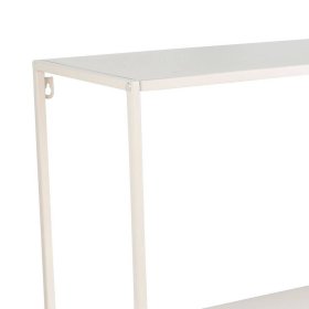 Standregal Oshuar mit Bügelgestell aus Metall in Beige – Ansicht 3
