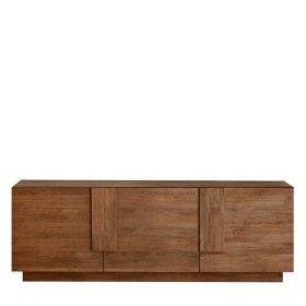 Fernsehunterschrank Bea in Holzoptik Naturfarben modernes Design – Ansicht 1