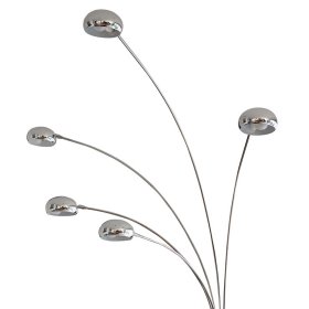 Design Stehlampe Emangov in Chromfarben 5-flammig – Ansicht 3