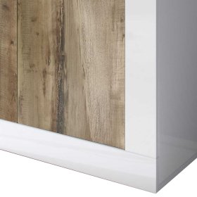 Wohnzimmerschrank Yuelva mit 4 Drehtüren in modernem Design – Ansicht 4