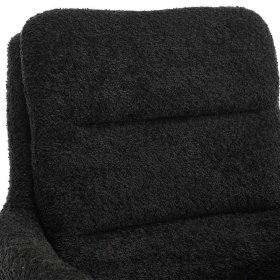 Polsterstuhl mit Drehgestell Claudessa in Anthrazit und Weiß (2er Set) – Ansicht 6
