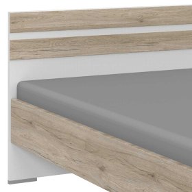 Jugendbett Elise in Eiche San Remo und Weiß Made in Germany – Ansicht 4