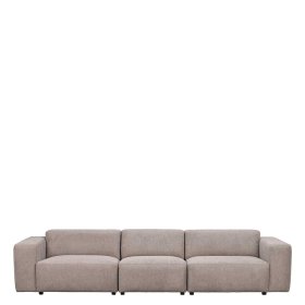 Viersitzer Couch Manaos in Beige 314 cm breit - 98 cm tief – Ansicht 3