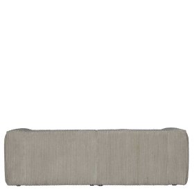 Breitcord Couch Ugo in Beigegrau mit 46 cm Sitzhöhe – Ansicht 4