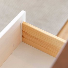 Flurkommode Jeanys im Landhausstil mit Holzgriffen – Ansicht 6