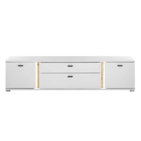 Dreiteilige Wohnwand Luzillo in modernem Design 125 cm hoch (dreiteilig) – Ansicht 11