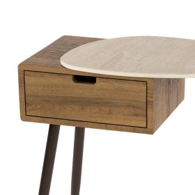 Nachttisch Kommode Nivatus 60 cm breit mit Dreifußgestell – Ansicht 5