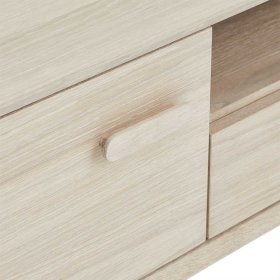 TV Board Vilrada im Skandi Design mit einem offenen Gerätefach – Ansicht 8
