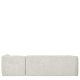 Skandi Design Couchecke Gordon in Cremefarben meliert mit Armlehne – Ansicht 7