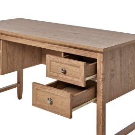 Büroschreibtisch Emyta mit vier Schubladen 132 cm breit – Ansicht 3