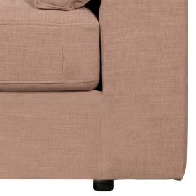 Modul Couch mit Armlehne links Oktamian in Rosa aus Webstoff – Ansicht 11