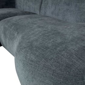 Petrol Couchecke Dossera aus Webstoff mit 42 cm Sitzhöhe – Ansicht 11
