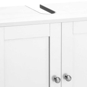 Waschtischschrank Kernudra mit 2 Drehtüren und Siphon Ausschnitt – Ansicht 4