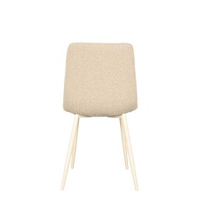 Esszimmerstuhl Vancerta im Skandi Design aus Boucle Stoff – Ansicht 4