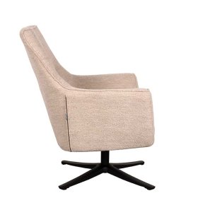 Sessel Botanja drehbar mit Sterngestell – Ansicht 3