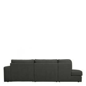 Anthrazit Modulsofa Trois 298 cm breit mit Armlehne rechts – Ansicht 3