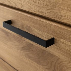 Wohnzimmerschrank Crystoga in Wildeichefarben teilmassiv – Ansicht 10