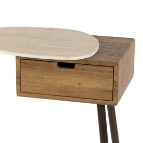 Nachtkonsole Nivatus mit einer Schublade 60 cm hoch – Ansicht 6