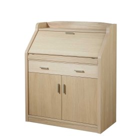 Schreibsekretär Liseola mit Eiche furniert Made in Germany – Ansicht 1