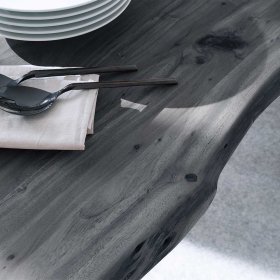 Küchen Tisch Botein mit natürlicher Baumkante im Industry und Loft Stil – Ansicht 5