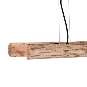 Hängeleuchte Morvon aus Massivholz im Industry und Loft Stil – Ansicht 6